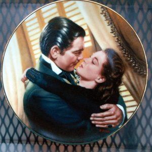 VTG "Marry Me Scarlett" Collector GWTW Plate